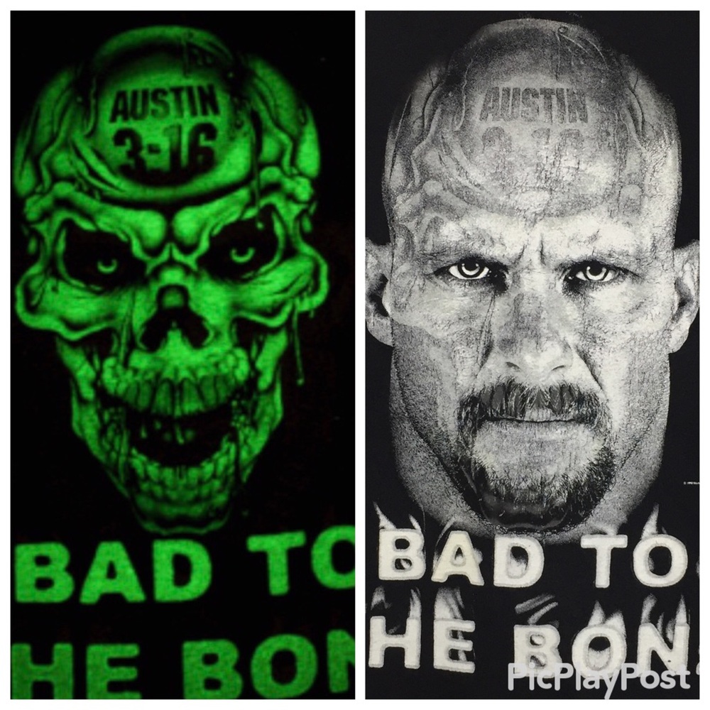 Vintage 1999 Stone Cold Steve Austin Shirt Size XL - Picture 1 of 8